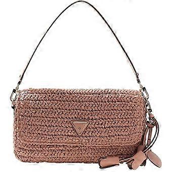 Guess Logo Stroh-Schultertasche