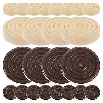 72pcs Wooden Backgammon Chess Pieces Checkers Board Game Pieces Board Game Accessory