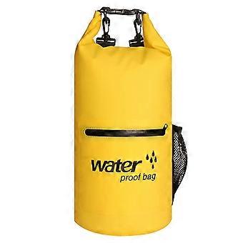 10L Inflatable Bag 500D Waterproof PVC Gear Bags Outdoor Floating Mesh Fabric Sports Buoy for Boating Kayaking Fishing Rafting Swimming Camping Rescui