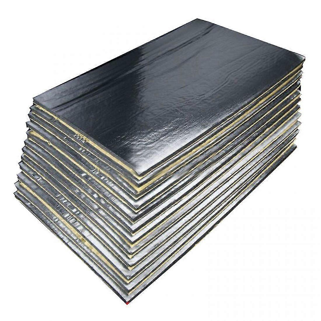 12pcs 30cmx50cm 5mm Car Van Soundproof Deadening Mat Insulation Closed Cell Foam Sheet