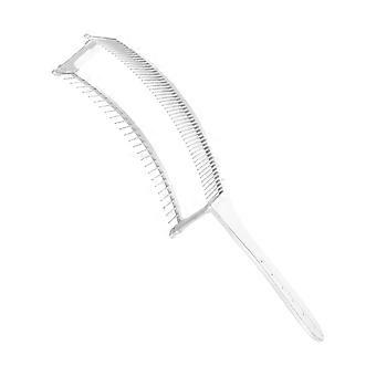 Professioneel kapsel vervagen kam dubbellaags gebogen positionering kam kapper haar knippen trimmen kam heren tondeuse gids kam kapper styling c