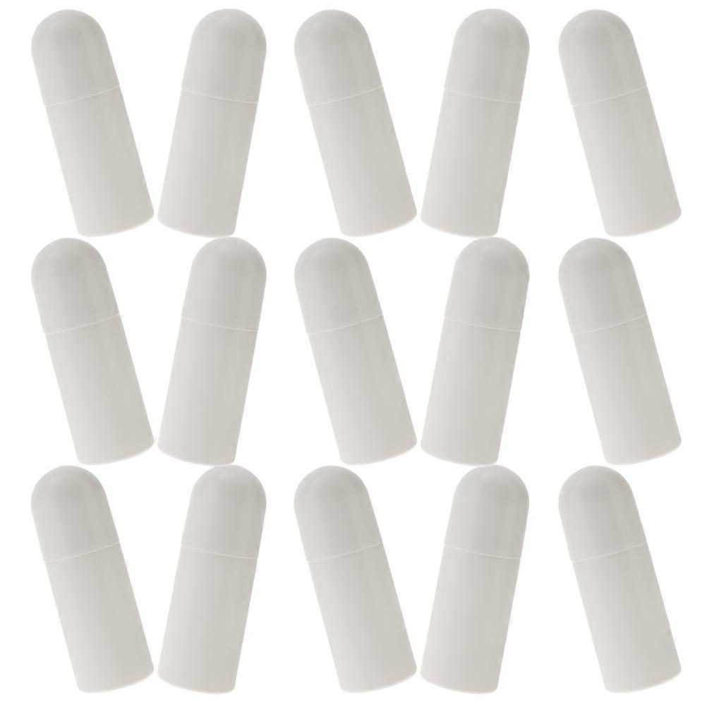 15st Roller-on flaskor Eteriska oljeflaskor Parfymbehållare Roll Ball Flaskor (50ml)