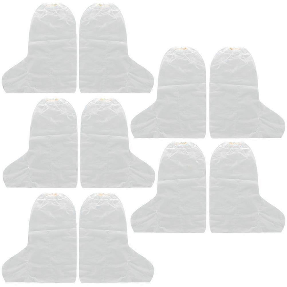 Disposable Foot Covers | CPE Material | Moisturizing & SPA Use | 10Pcs