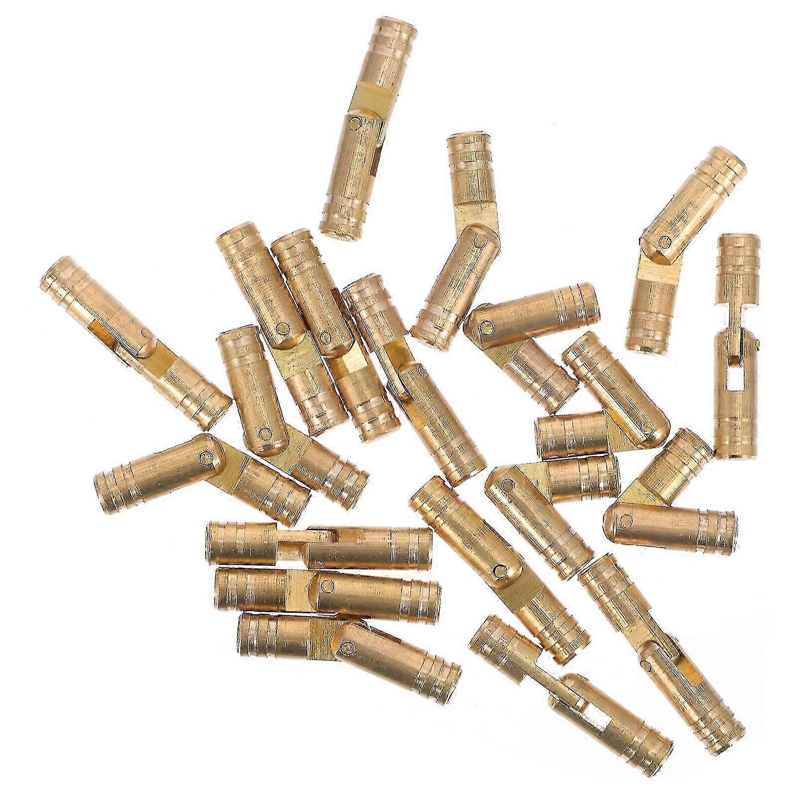20pcs Jewelry Box Hidden Hinges Tiny Hinges Durable Concealed Barrels Hinges