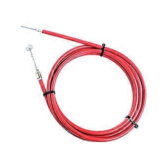 Rear Disc Brake Cable Assembly, 175cm Replacement Line with Housing and Inner Wire for Routine Service Work Tasks  Red