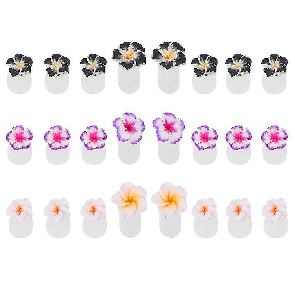 24 pcs Flower Toe Separators Silicone Toe Separators Reusable Toe Separators Decorative Toe Separators
