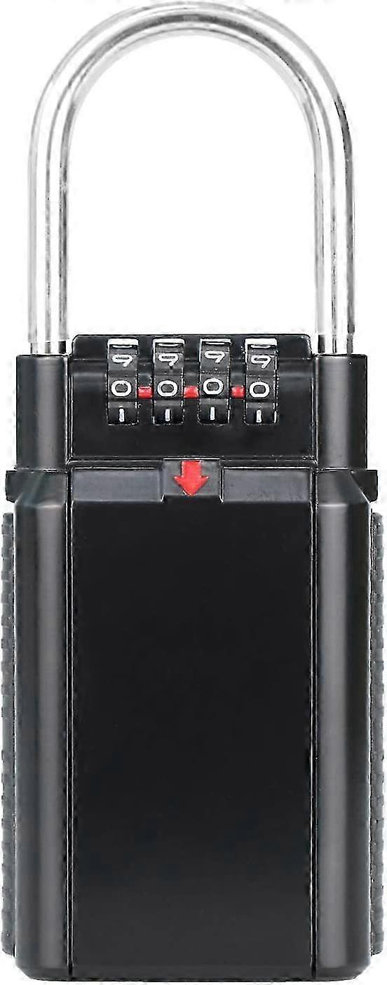 Key Safe Lock Box 4-Digit Combination Padlock Weatherproof