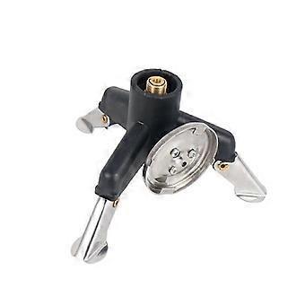 Outdoor Driehoek Brander Converter Gastank Adapter Platte Tank naar Lange Tank Conversie Kop Macaron