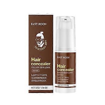 East Moon Brown Scalp Concealer Cream, Volumgivende i hårsektioner, Mild, nærende hårpleje med høj glans
