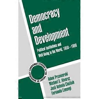 Democracia e Desenvolvimento: Instituições Políticas e Bem-Estar no Mundo - Adam Przeworski - Brochura - Livro em Inglês - Ciência, Medicina e Natureza