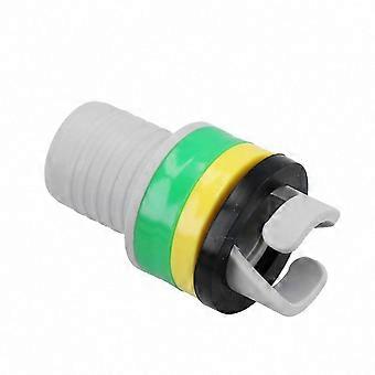 Inflatable Boat Rib Universal Inflating Valve Adapter for Foot Air Pump Kayak 26-27