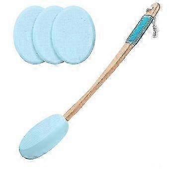 2026 Back Lotion Applicator with Long Handle &amp; 4 Replaceable Pads