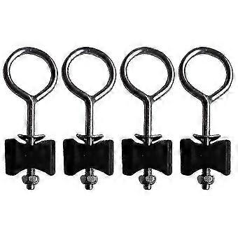 4 Pcs Trampoline Replacement Screws, Zinc-coated, Durable, Easy to Install, Compatible with Trampolines for Kids & Personal Use