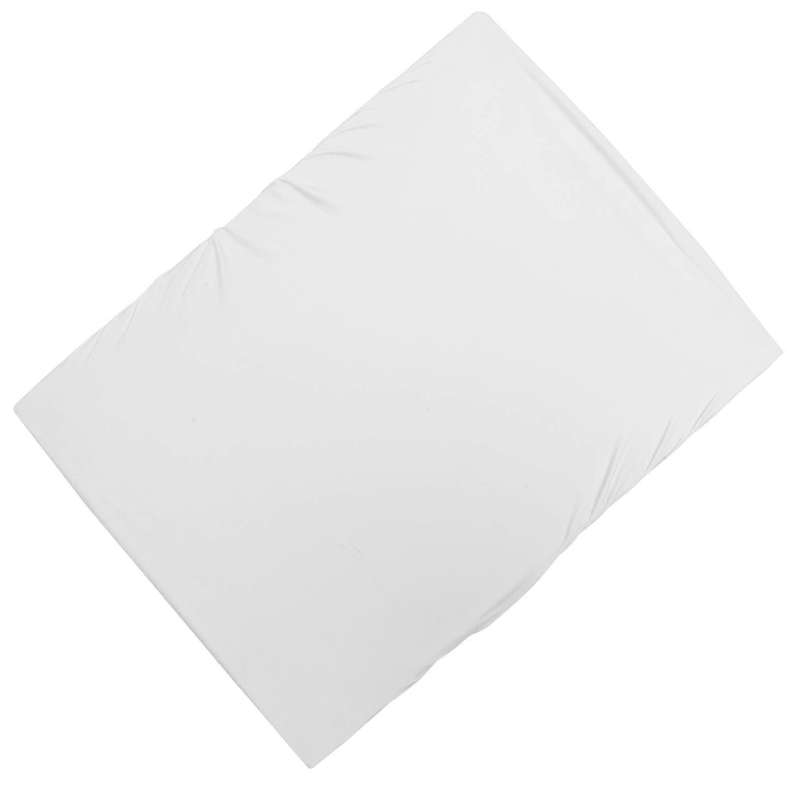 3Pcs Stretchy White Table Cover