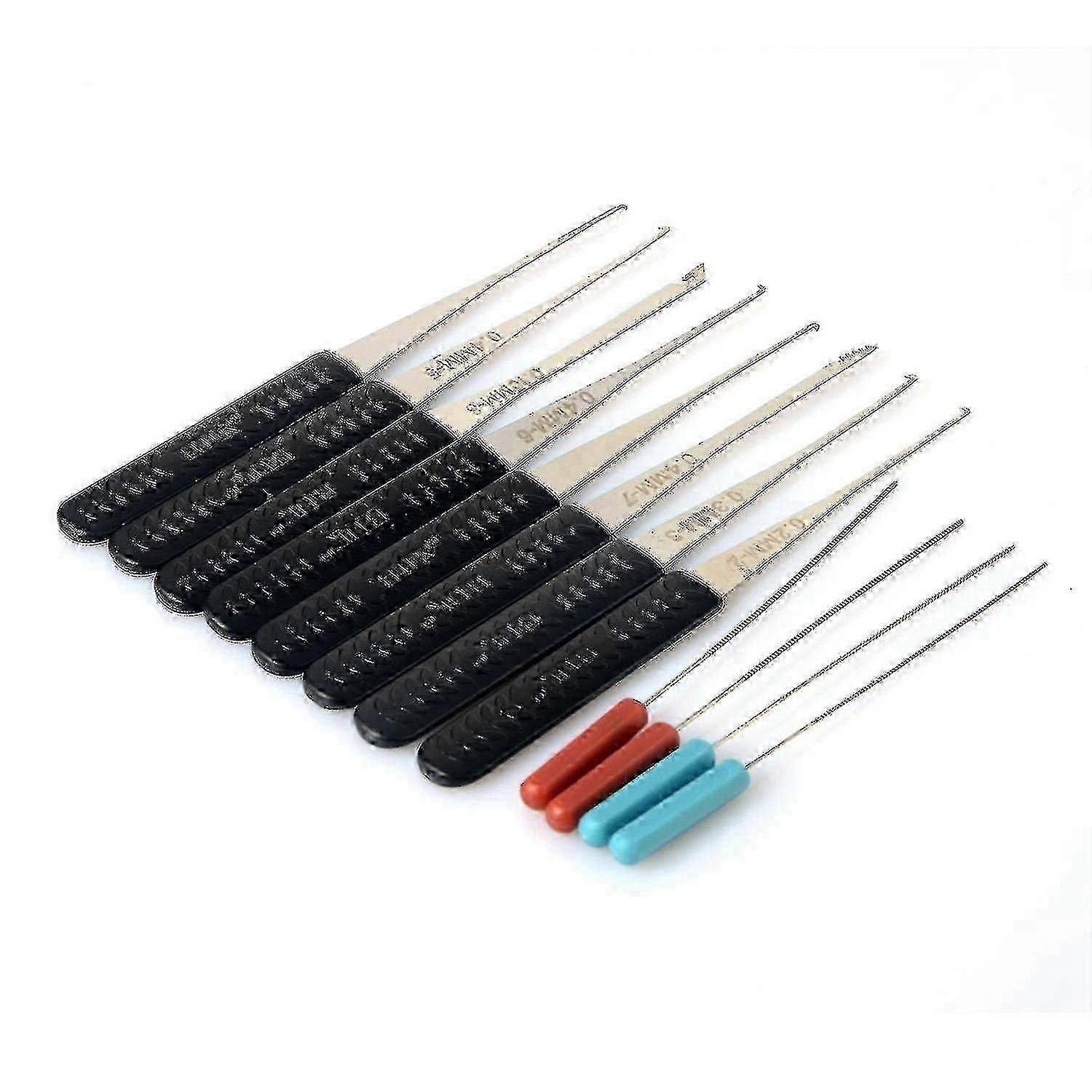 12-Piece Broken Key Extractor Kit, Handheld Lock Removal Tool Set with Extractor Hooks