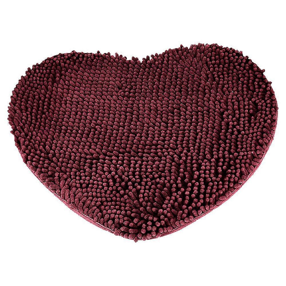 Elegant Absorbent Plush Chenille Bath Mat