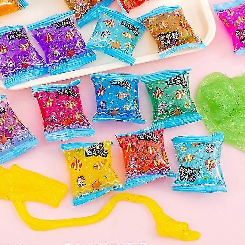 Glitter Bubble Slime Gel 5Pcs