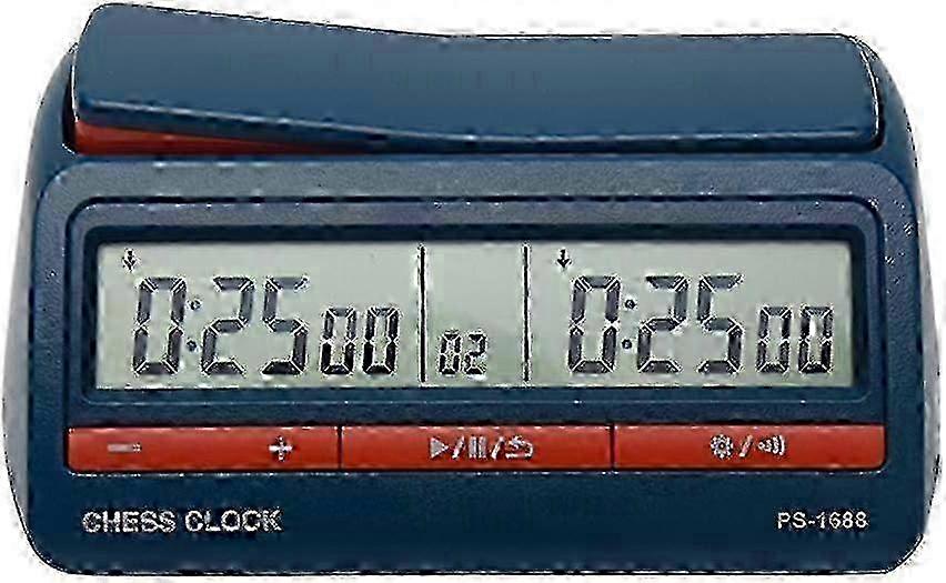 Digital Chess Clock Timer, Professional Game Timer for Chess Board