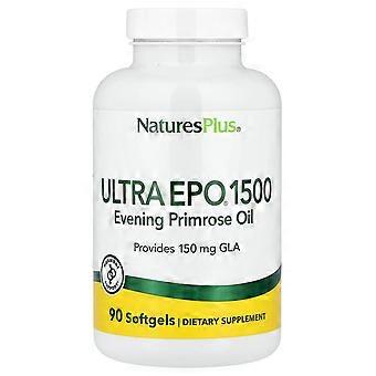 NaturesPlus, Ultra EPO® 1500, Evening Primrose Oil, 90 Softgels