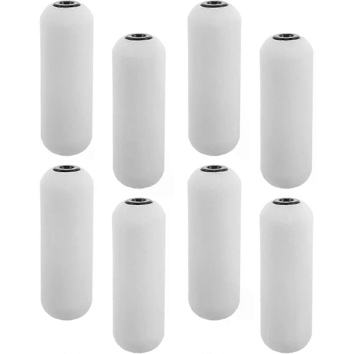 Lotion Applicator 8pcs Replacement Sponge Roller White