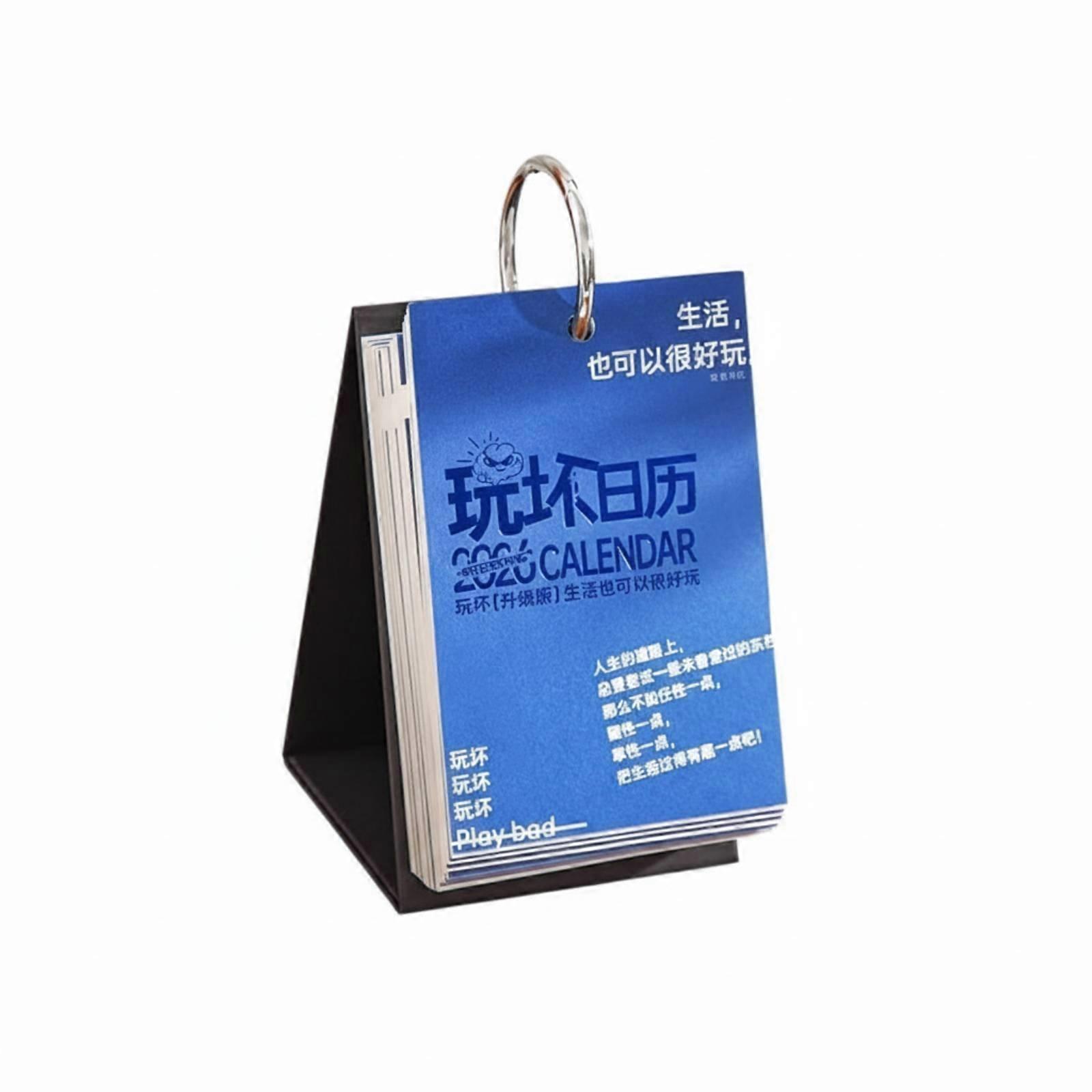 Creative Desk Calendar, Multifunctional Monthly Planner, Office Decor