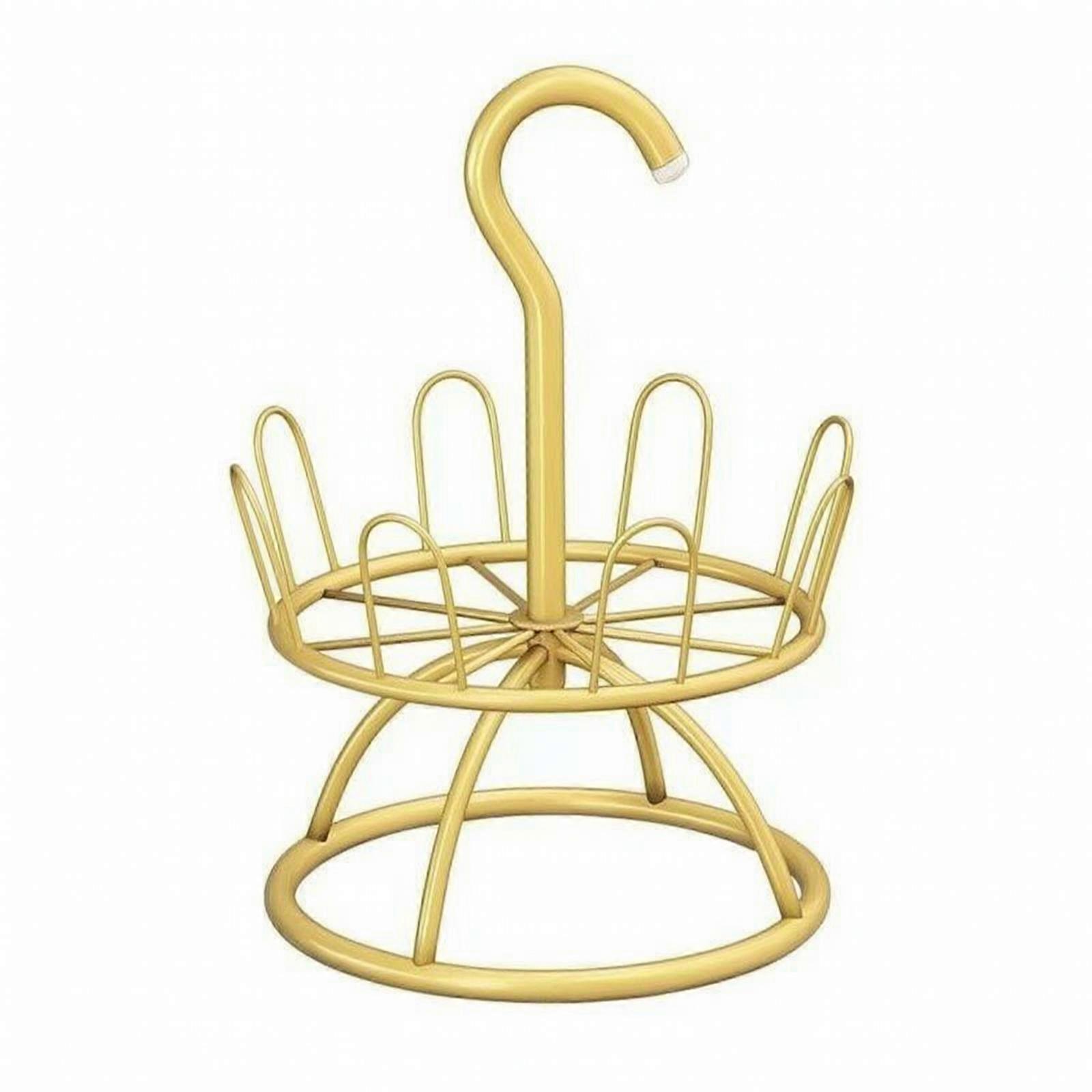 Space-Saving Hanging Shoe Rack Metal Frame, Compact Single-Tier Structure,