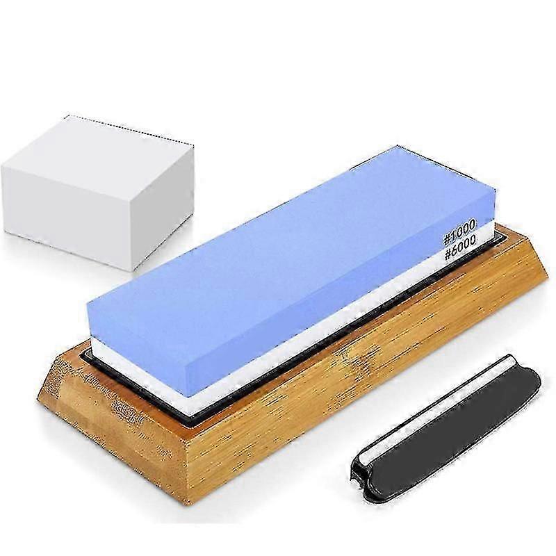 1000 6000 Grit Flat-Face Whetstone Kit
