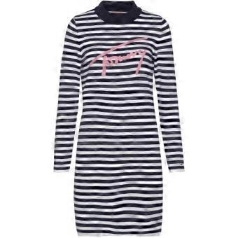 Tommy Hilfiger Womens/Ladies Stripe Fitted Mini Dress
