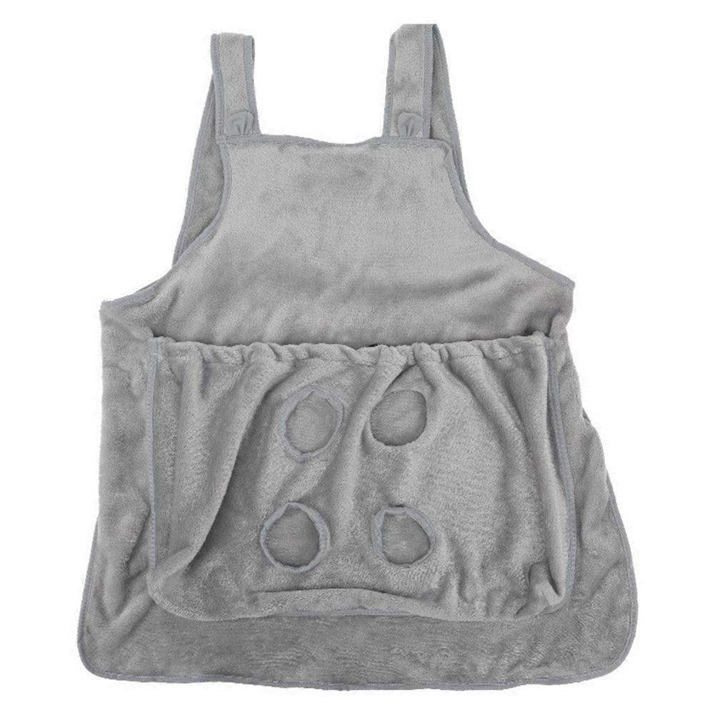 Soft Flannel Pet Sleeping Pouch Apron