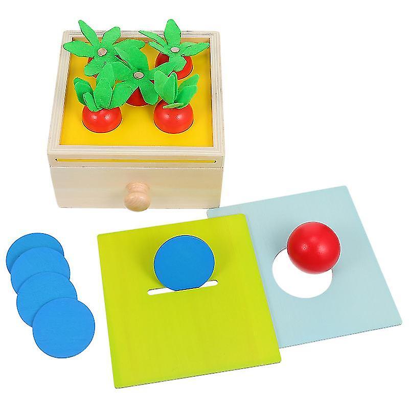 17.5X15.3cm Reading Toys 1 Set Cognitional Wooden Plaything Educational Plaything Early E