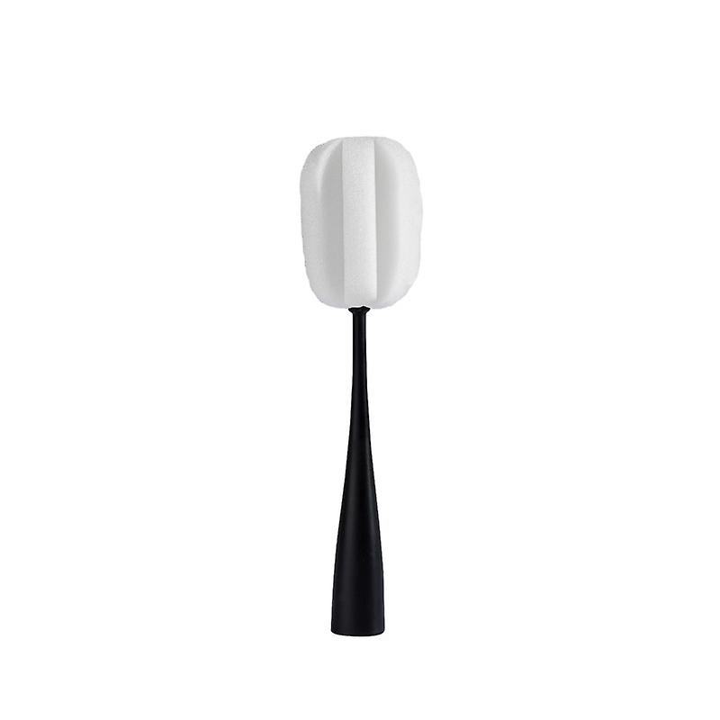 Bottle Cleaning Brush Long Handle Sponge(black)