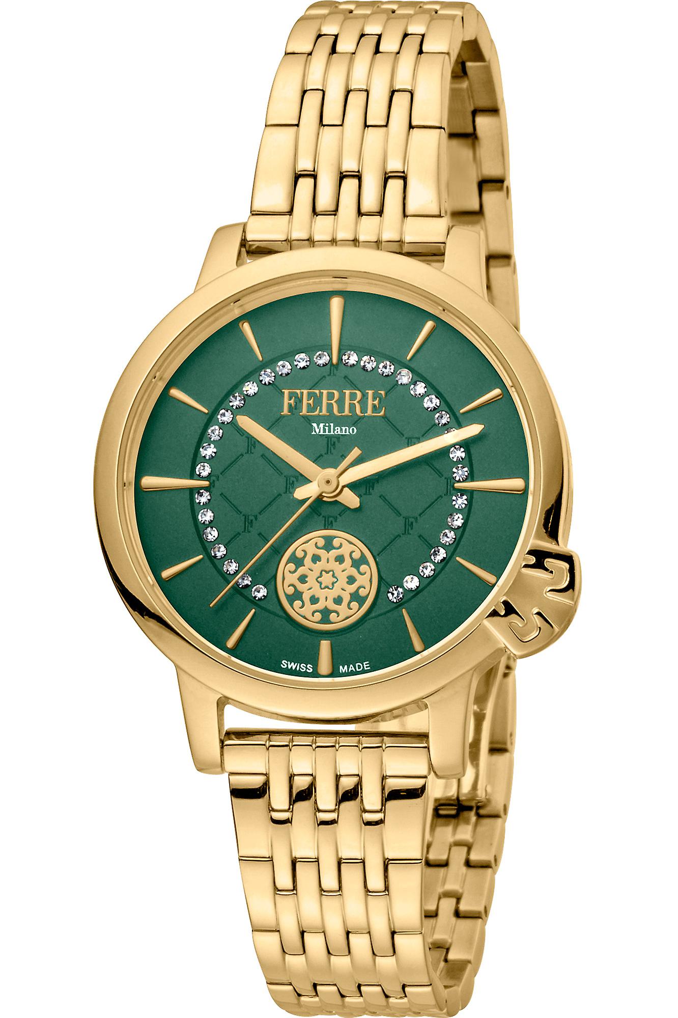 Ferrè Milano Lady FM1L150M0071 - Rustfritt stål kvinnelig kvarts analog