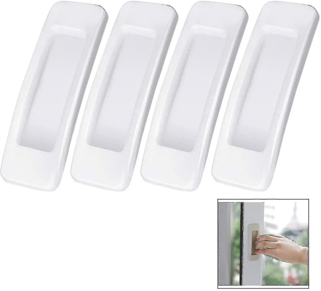 Viscose Sliding Door Handle, Suitable For Sliding Balcony Doors And Windows (4 Pieces)