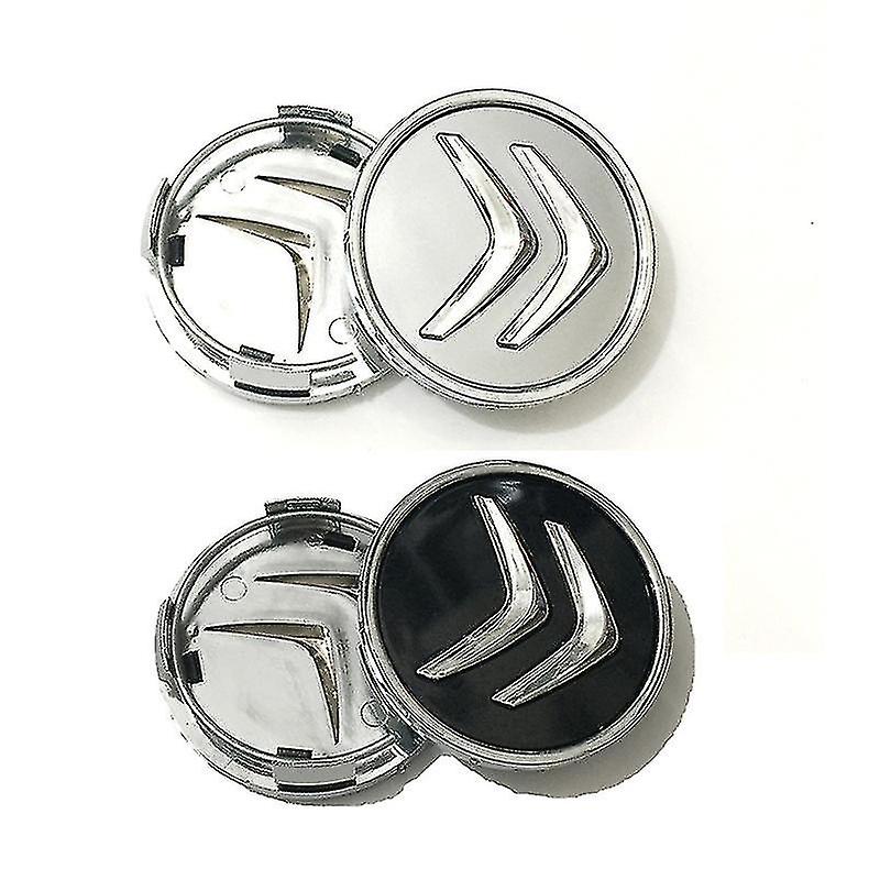 Set Of 4 Autobot Transformer Wheel Center Hub Cap Badges - 60mm, Silver Aluminum Finish