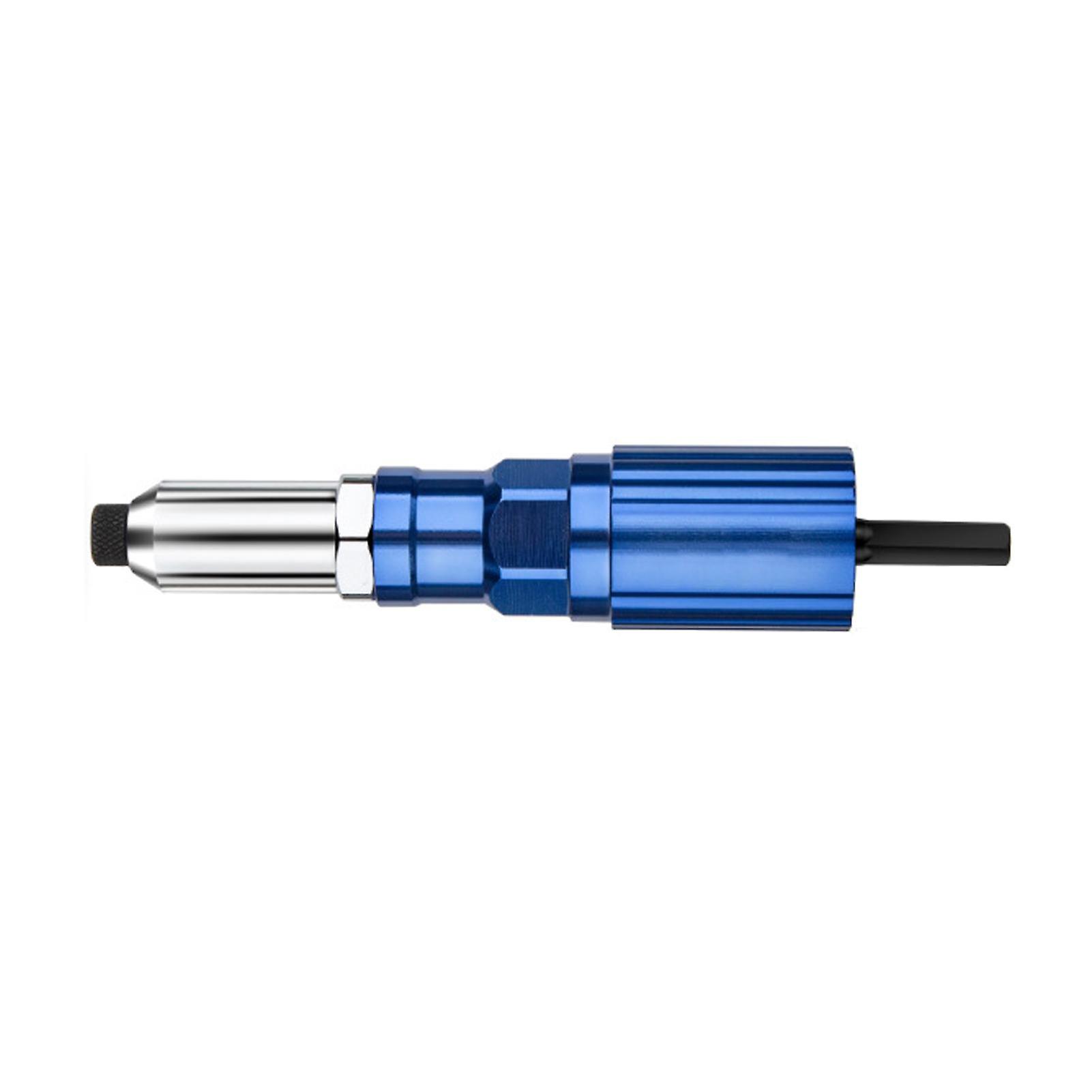 Rivet Gun Adapter for Electric Drill Cordless Riveting Tool with Wrench Detachable Handle 3/32''