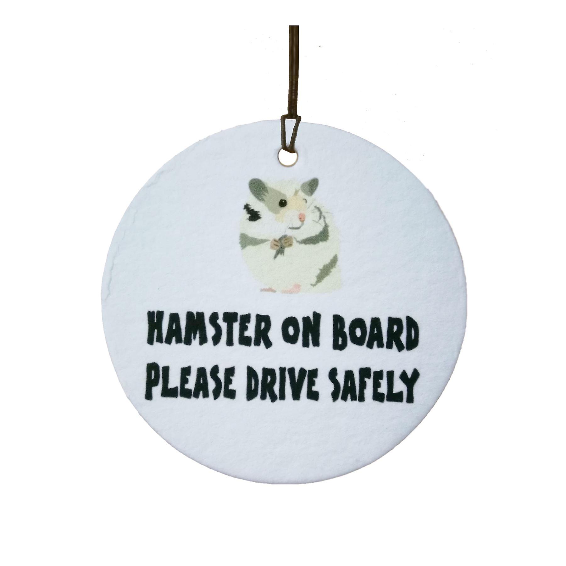 Hamster On Board Car Air Freshener