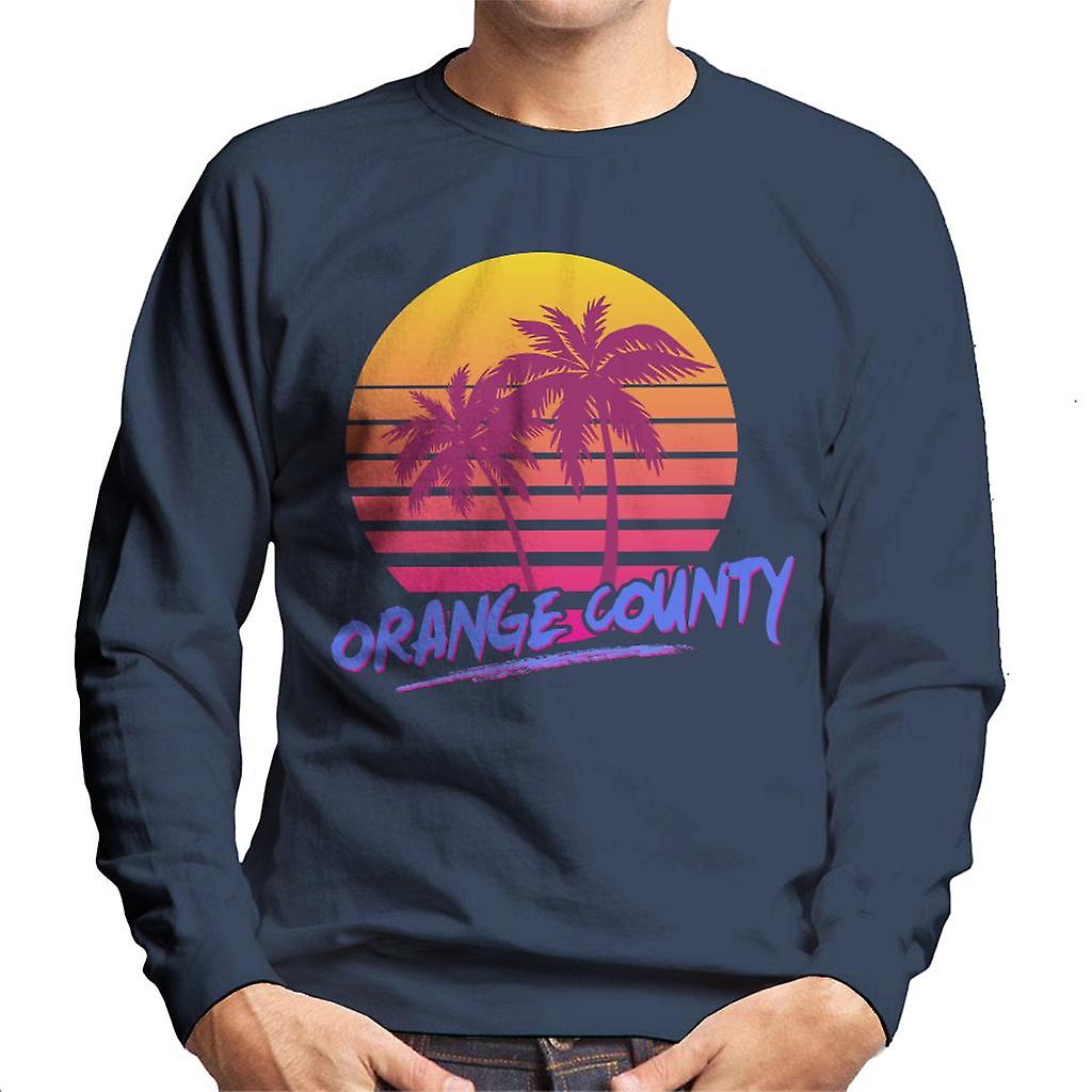 Orange County-Retro 80s mannen Sweatshirt