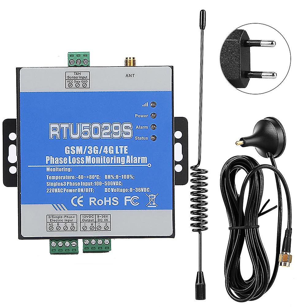 Rtu5029 Gsm 380v 3 Phase Loss Temperature Humidity Alarm Power Failure Status Monitoring Controller 100-240v