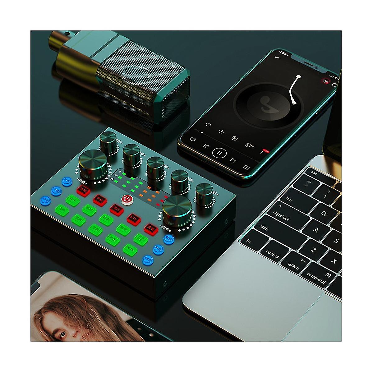 Bm800 Microph med lyd, suspens saksearm, montering og pop-filter til St