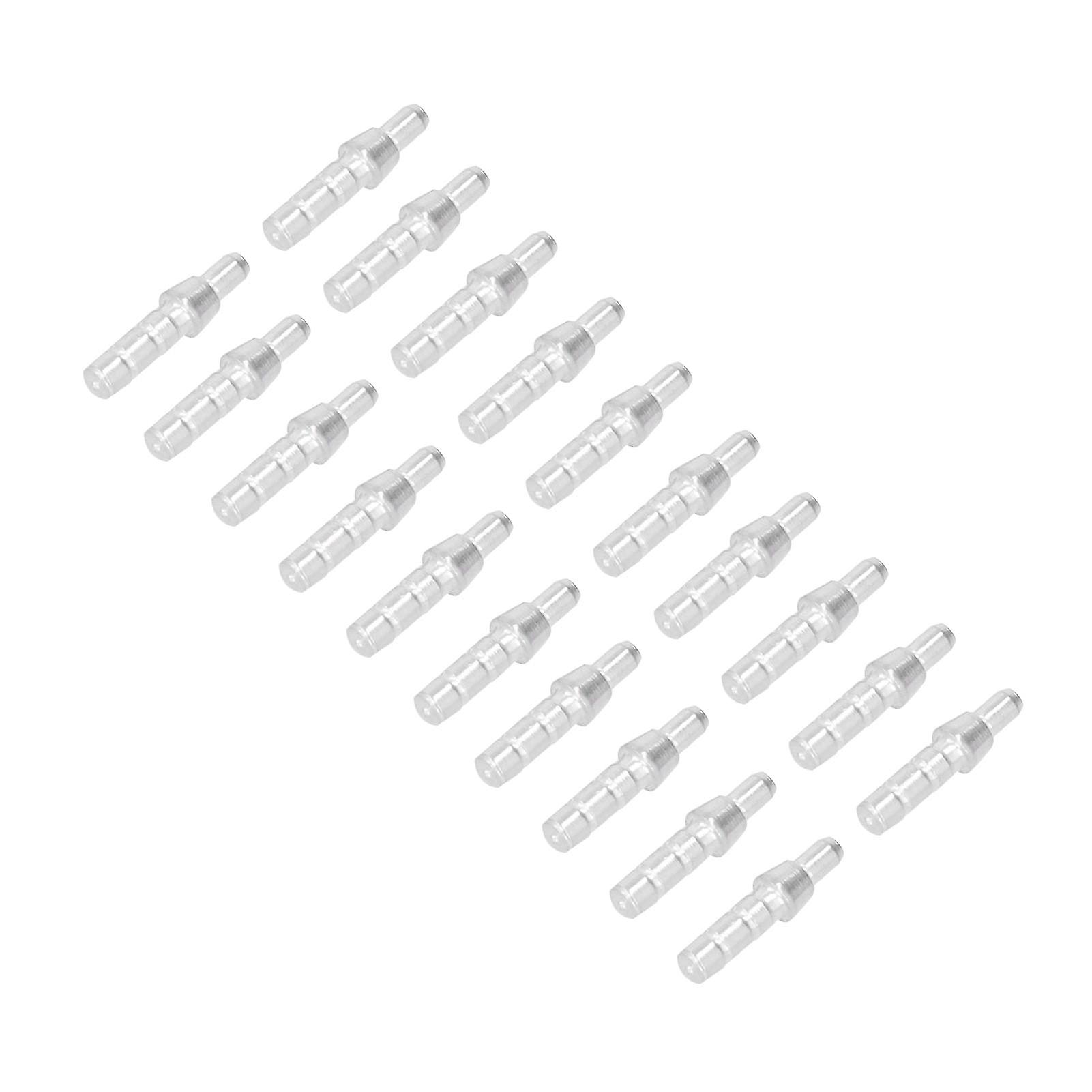 20 قطعة 4.2 مللي متر القطر الداخلي الرماية السهام رمح دبوس جلبة الانفجار والدليل على السهام رمح دبوس نوك 