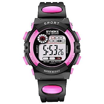 SYNOKE 99269 Children Digital Watch, Colour: Small (Pink) Small (Pink)