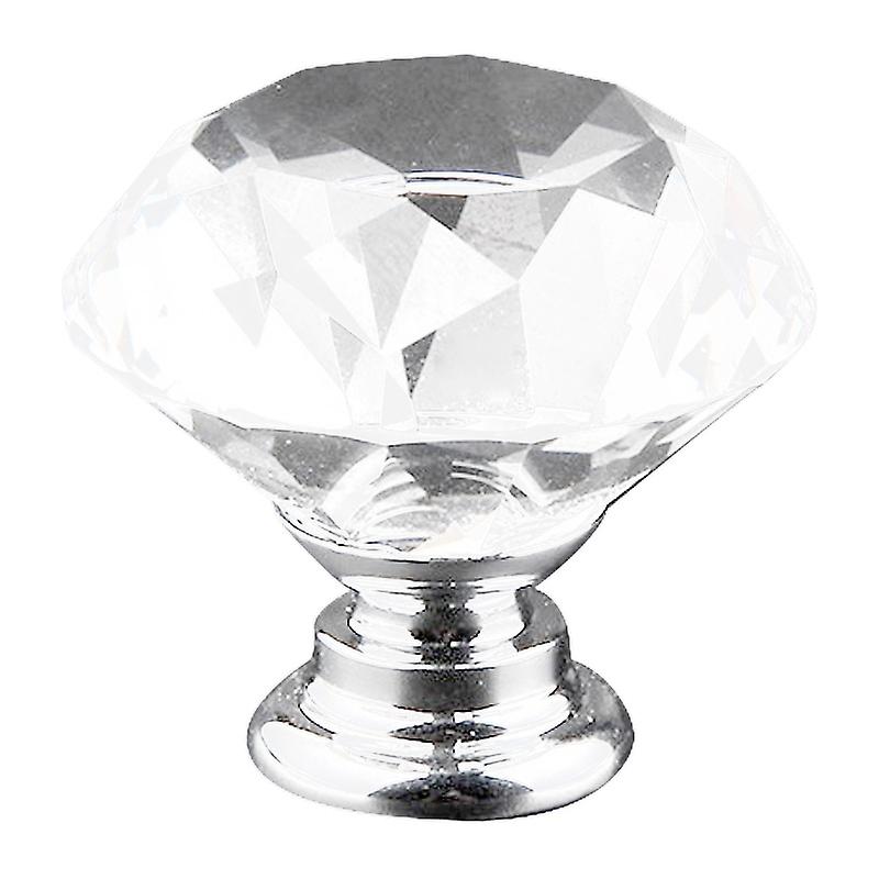 20PCS Drawer Knobs Alloy Anti Oxidation Crystal Shaped Cabinet Handle for Cupboard Home