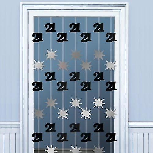 Amscan Zeit zum Feiern 21. Geburtstag Türdekoration