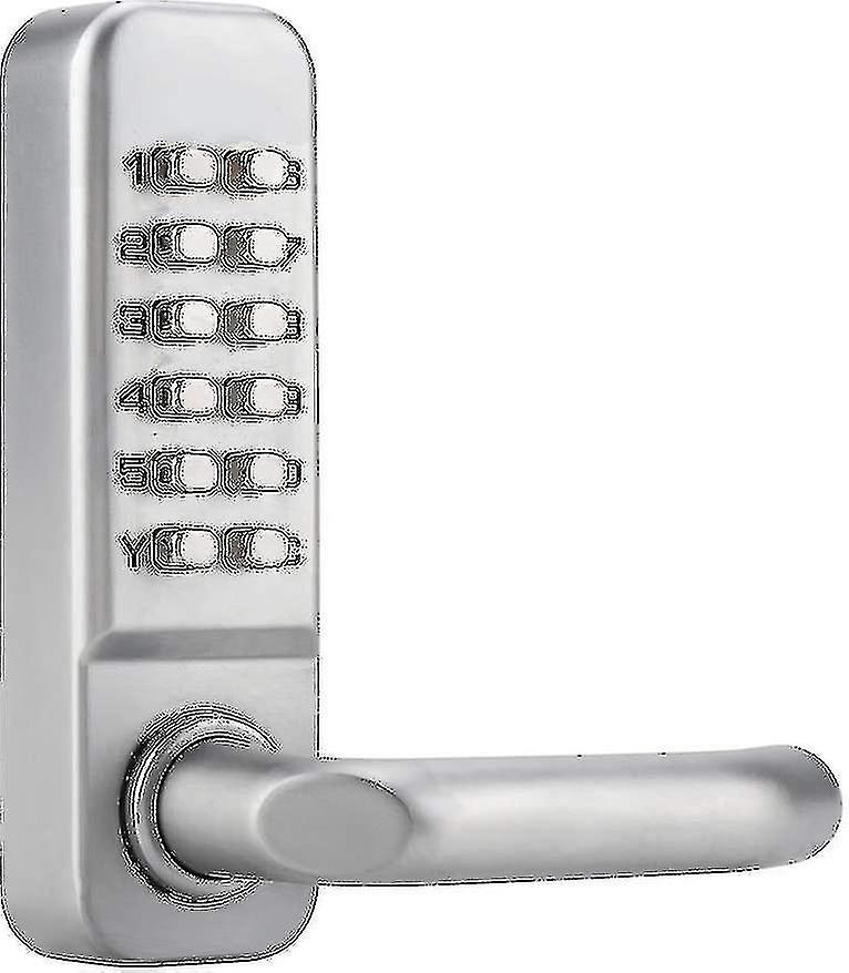 Office Wooden Door Lock, Mechanical Code Lock, No Keys Needed, Easy to Install