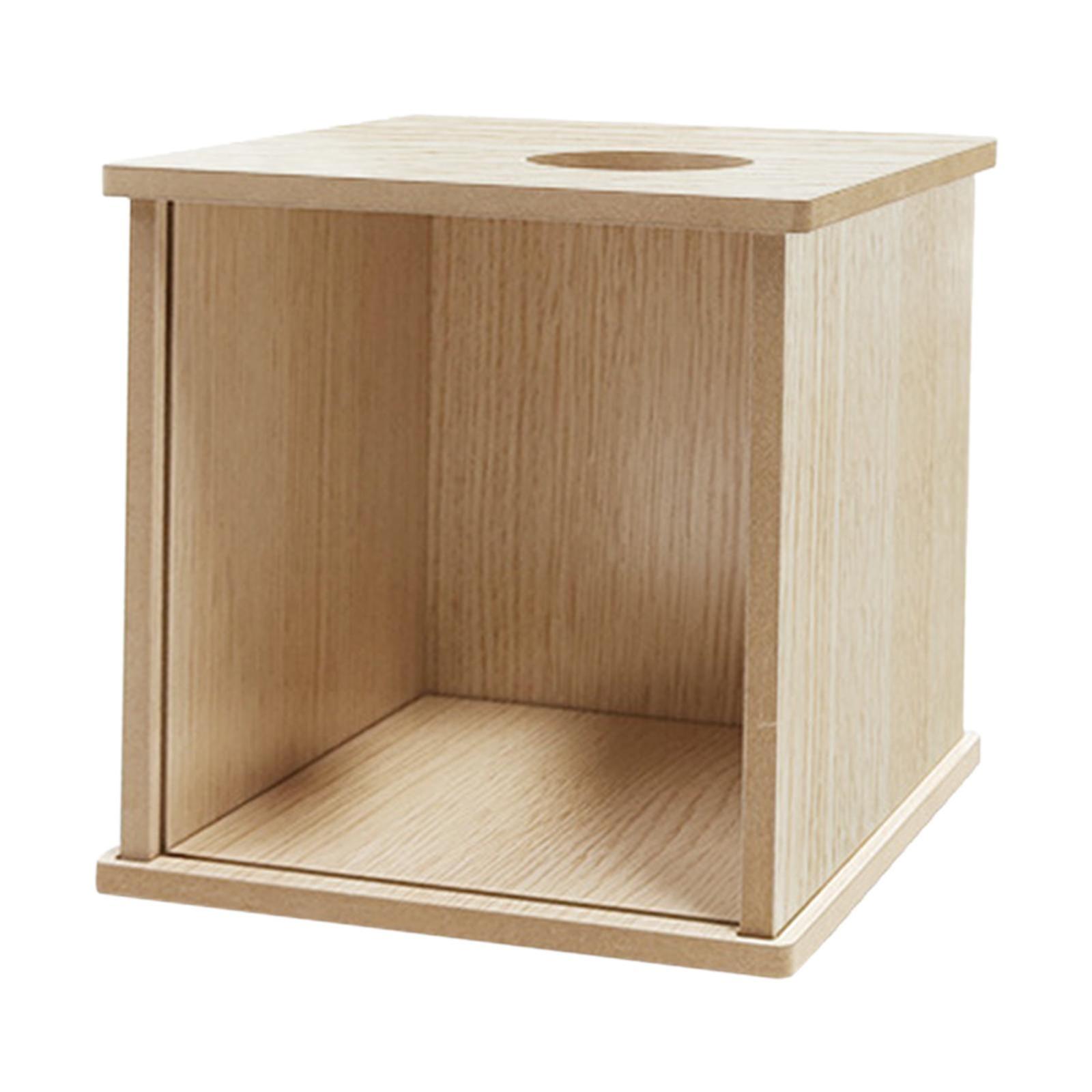 Hamster Wooden Cage Rats Bed Pets Rest Playing Dwarf Hamster Acrylic Habitat