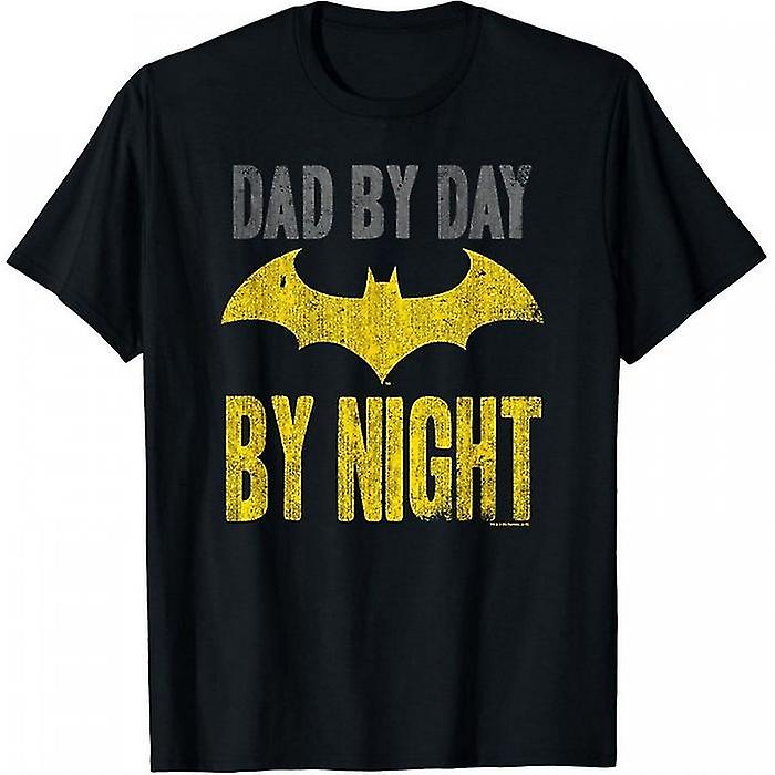 Batman Mens Dad By Day T-Shirt