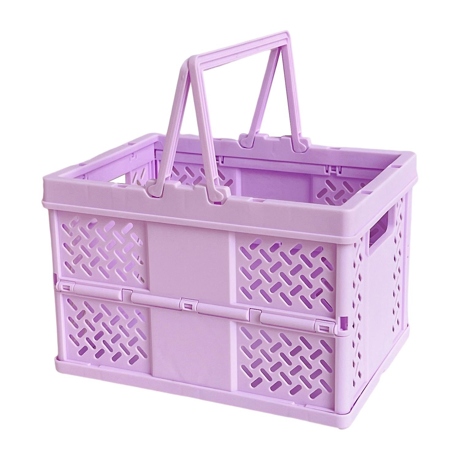 BoSaiD Storage Basket Large Capacity Foldable High Durability Solid Construction Wide Application