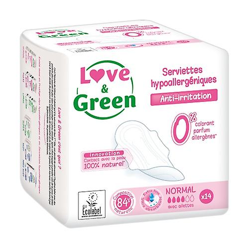 Hypoallergenic normal compresses 14 units