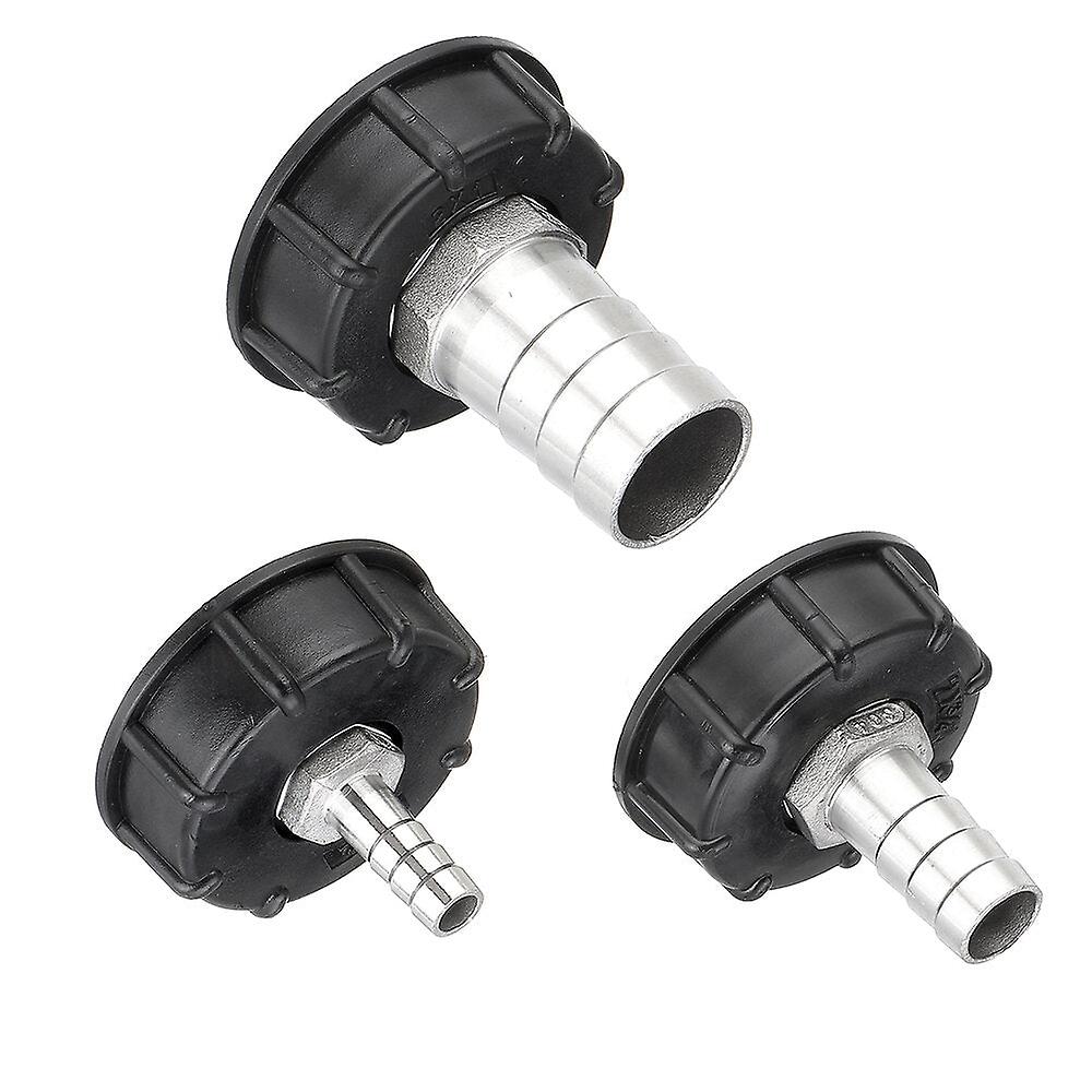 Water Tank Garden Hose Adapter Fittings 304 Stainless Steel Outlet Connector 12mm/20mm/32mm
