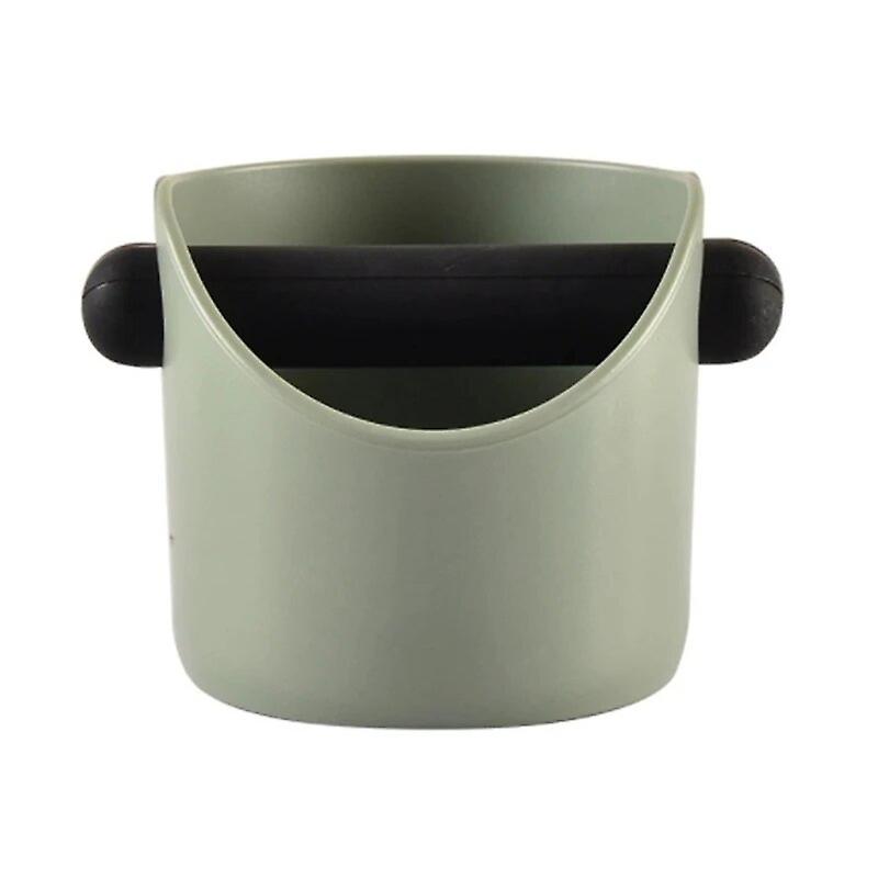 Coffee Knock Box Anti Slip Shock-Absorbent Cafe Box Espresso Grind Dump Bin Waste Bin With Detachable Knock Bar~15974